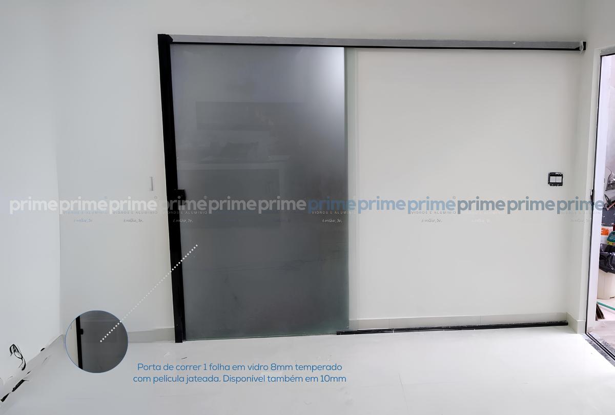 5 - Módulo fixo em vidro 8mm temperado com recorte personalzado. Disponível também em 6 e 10mm